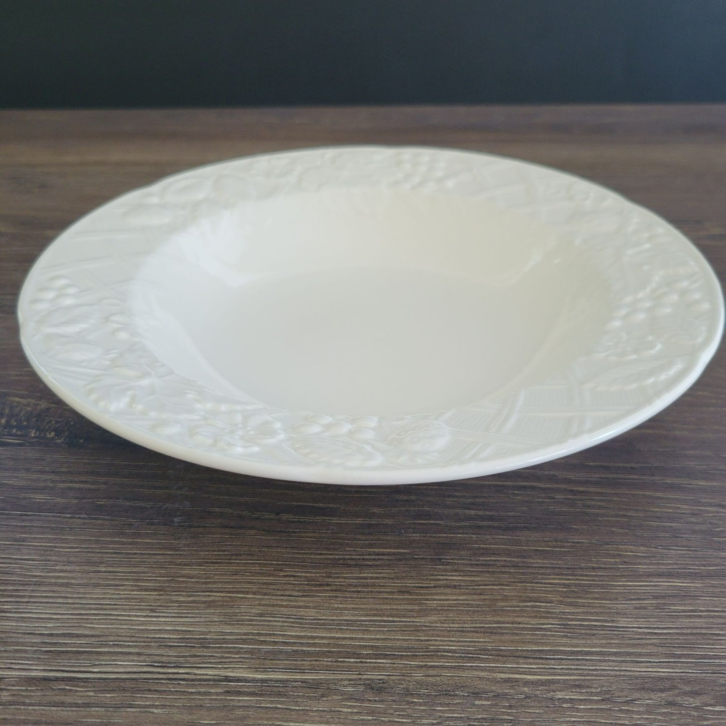 English Countryside White Rim Soup Bowl Set of 2