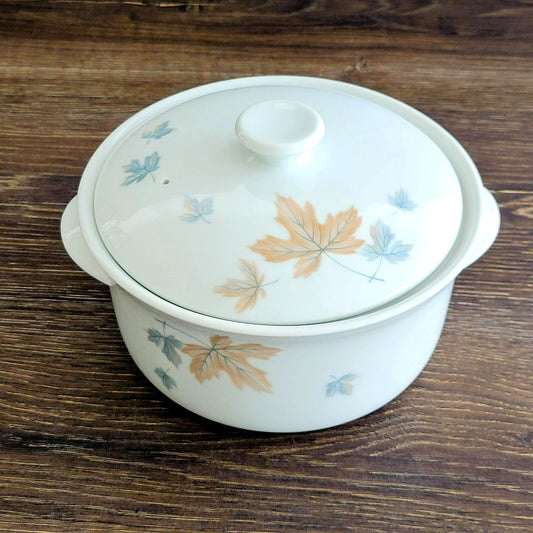 Noritake Maplewood 3 Qt. Round Covered Casserole, c.1960s Japan