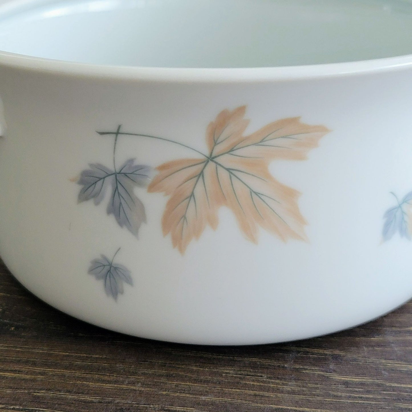 Noritake Maplewood 3 Qt. Round Covered Casserole, c.1960s Japan
