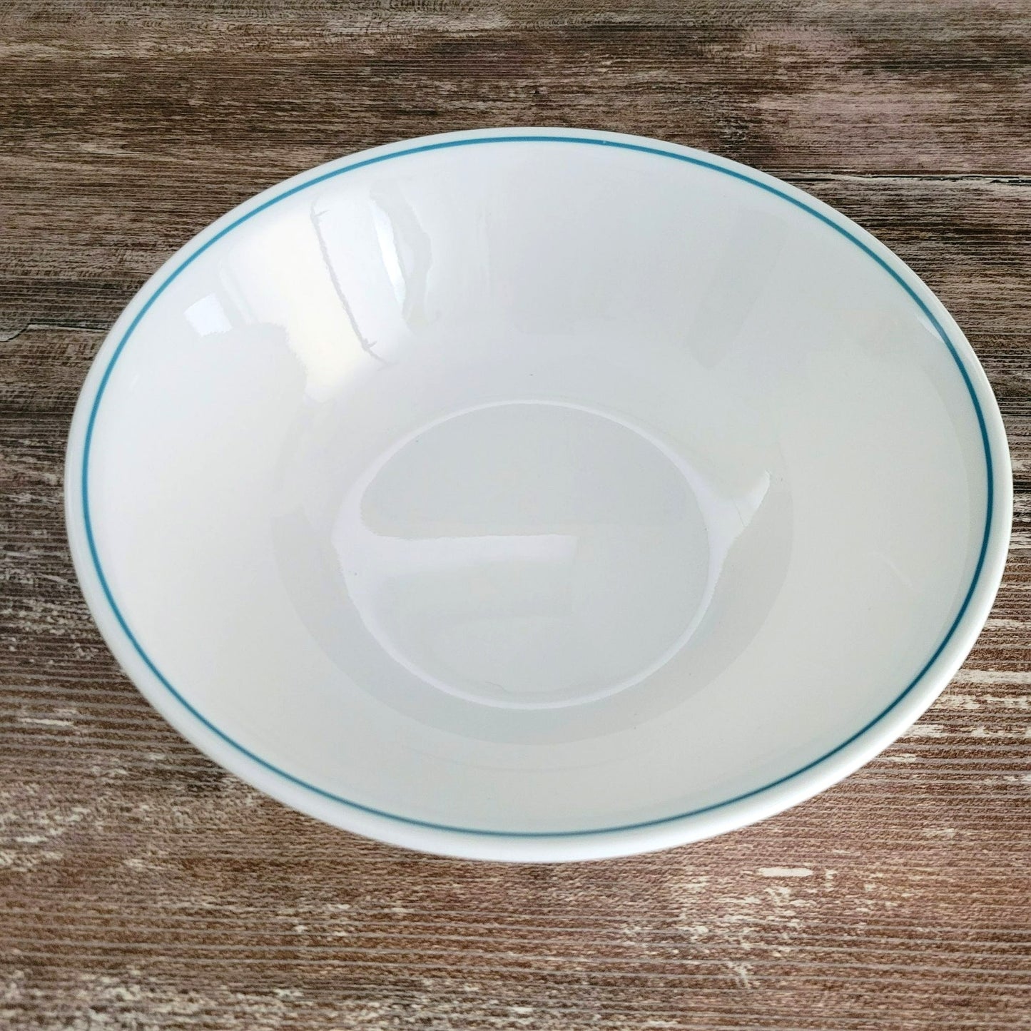 Corelle 8" Blue Heather Round Serving Bowl, c.1977-1981 USA Made