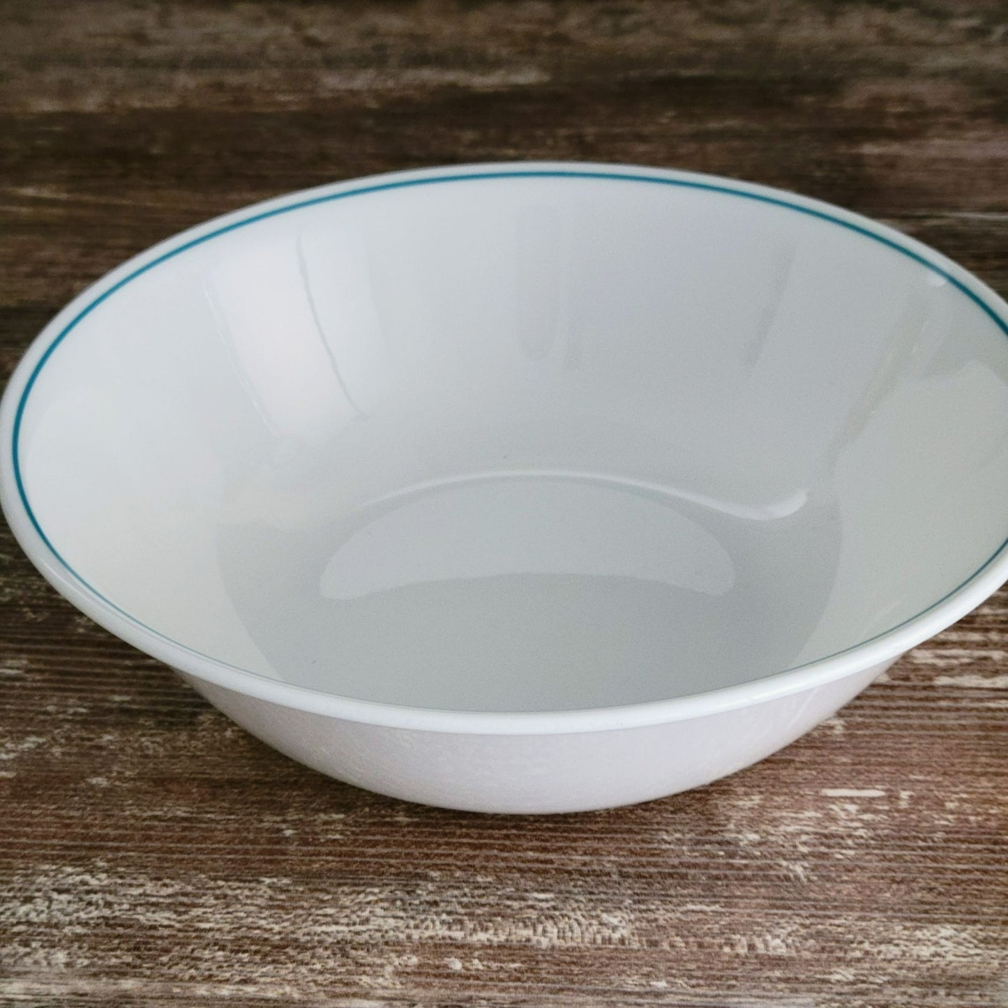 Corelle 8" Blue Heather Round Serving Bowl, c.1977-1981 USA Made