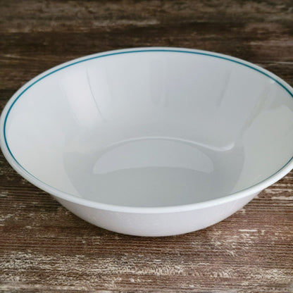 Corelle 8" Blue Heather Round Serving Bowl, c.1977-1981 USA Made