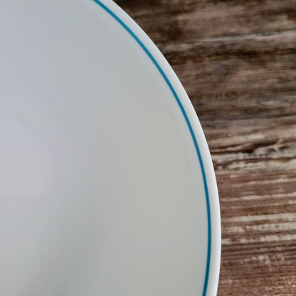 Corelle 8" Blue Heather Round Serving Bowl, c.1977-1981 USA Made