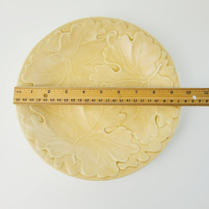 Pfaltzgraff Jamberry Salad Plate, Embossed Leaf Design, c.2000