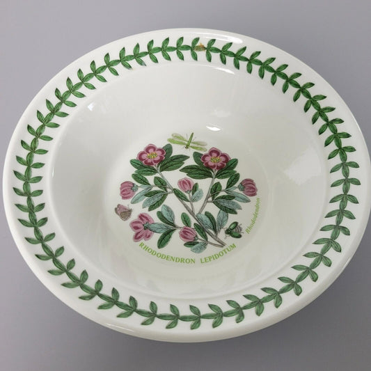 Portmeirion Botanic Garden Rim Cereal Bowl, Rhododendron Pattern