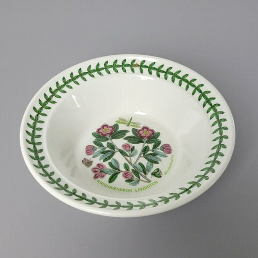 Portmeirion Botanic Garden Rim Cereal Bowl, Rhododendron Pattern