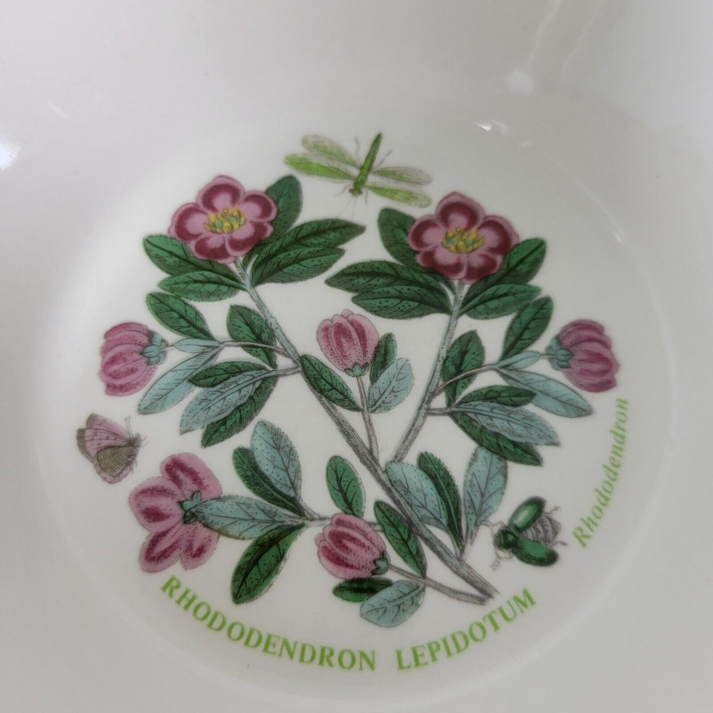 Portmeirion Botanic Garden Rim Cereal Bowl, Rhododendron Pattern