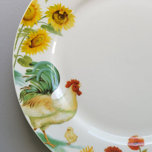 Pfaltzgraff Rooster Meadow Dinner Plate