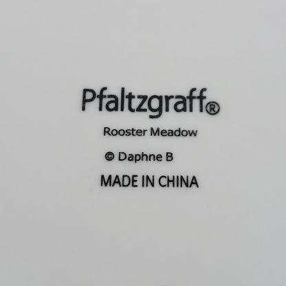 Pfaltzgraff Rooster Meadow Dinner Plate