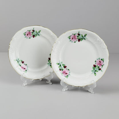 Wawel "Royal Vienna" Bread Plate Set of 2, Made in Poland