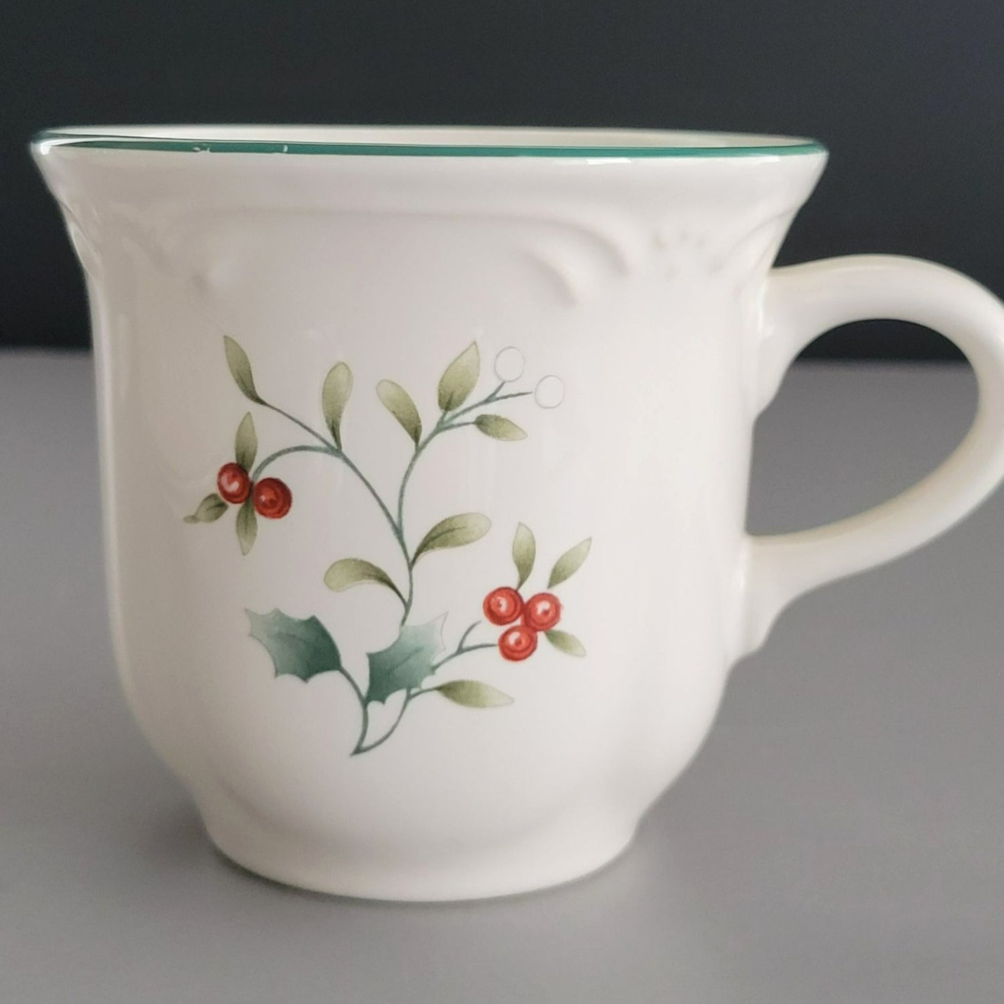 Pfaltzgraff Winterberry Cup & Saucer, 2 Sets, Made in USA
