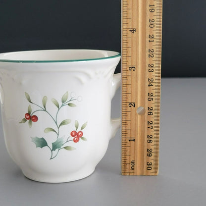 Pfaltzgraff Winterberry Cup & Saucer, 2 Sets, Made in USA
