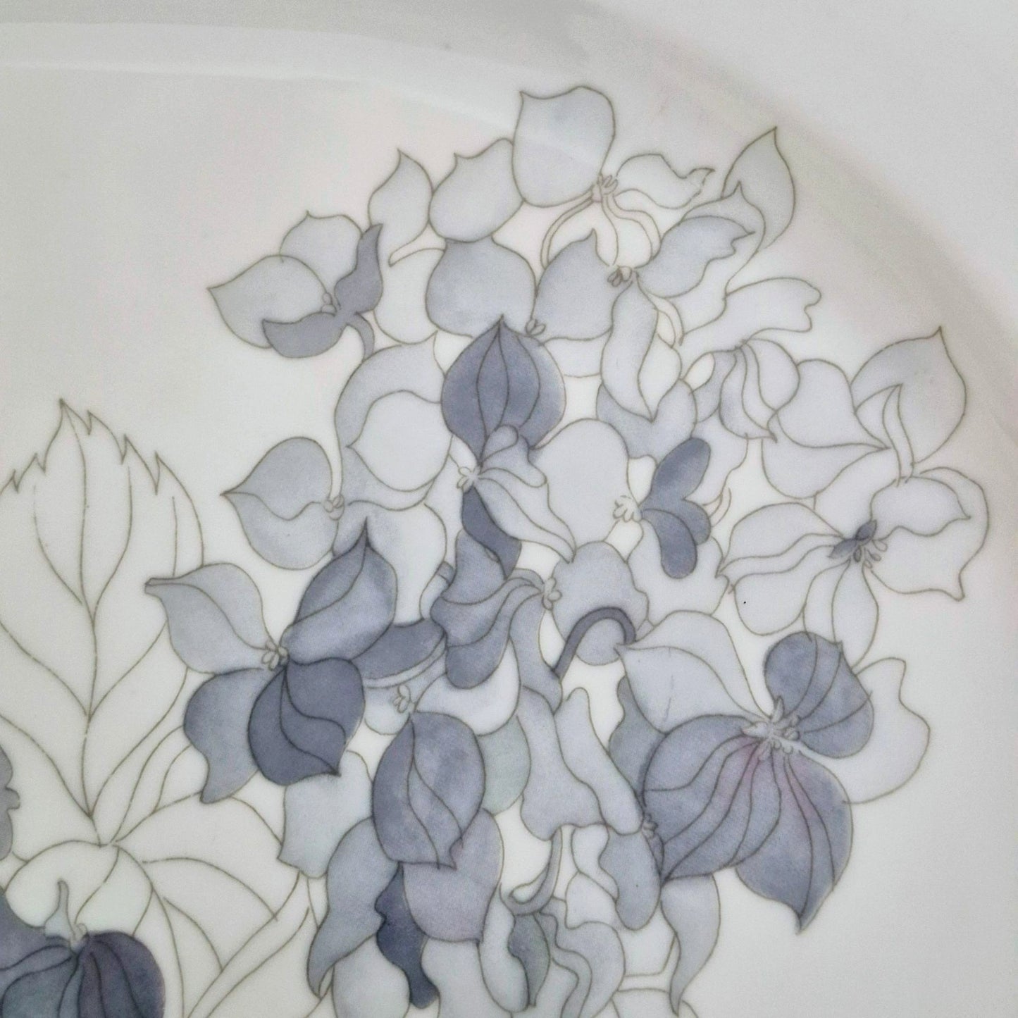 Block Spal "Hydrangea" 15" Oval Serving Platter, c.1982-91 Portugal