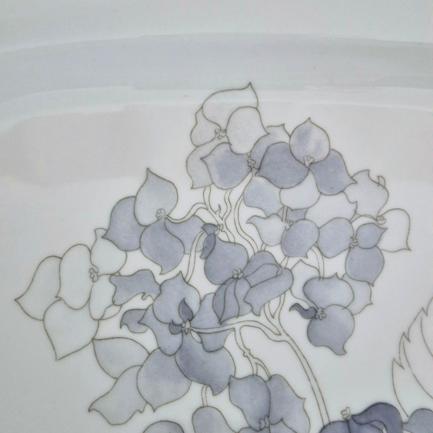 Block Spal "Hydrangea" 15" Oval Serving Platter, c.1982-91 Portugal
