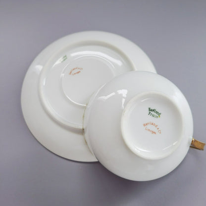 Haviland Teacup and Saucer, Schleiger 570d, c.1926-31 Limoges France