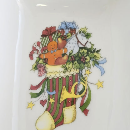 Portmeirion Christmas Story 2 Part Divided Server