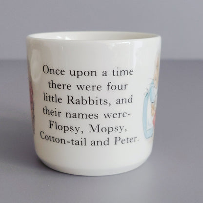 Wedgwood Peter Rabbit Bread Plate & Mug Set, Made in England
