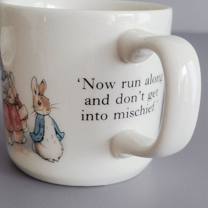 Wedgwood Peter Rabbit Bread Plate & Mug Set, Made in England