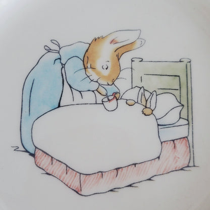 Wedgwood Peter Rabbit Bread Plate & Mug Set, Made in England