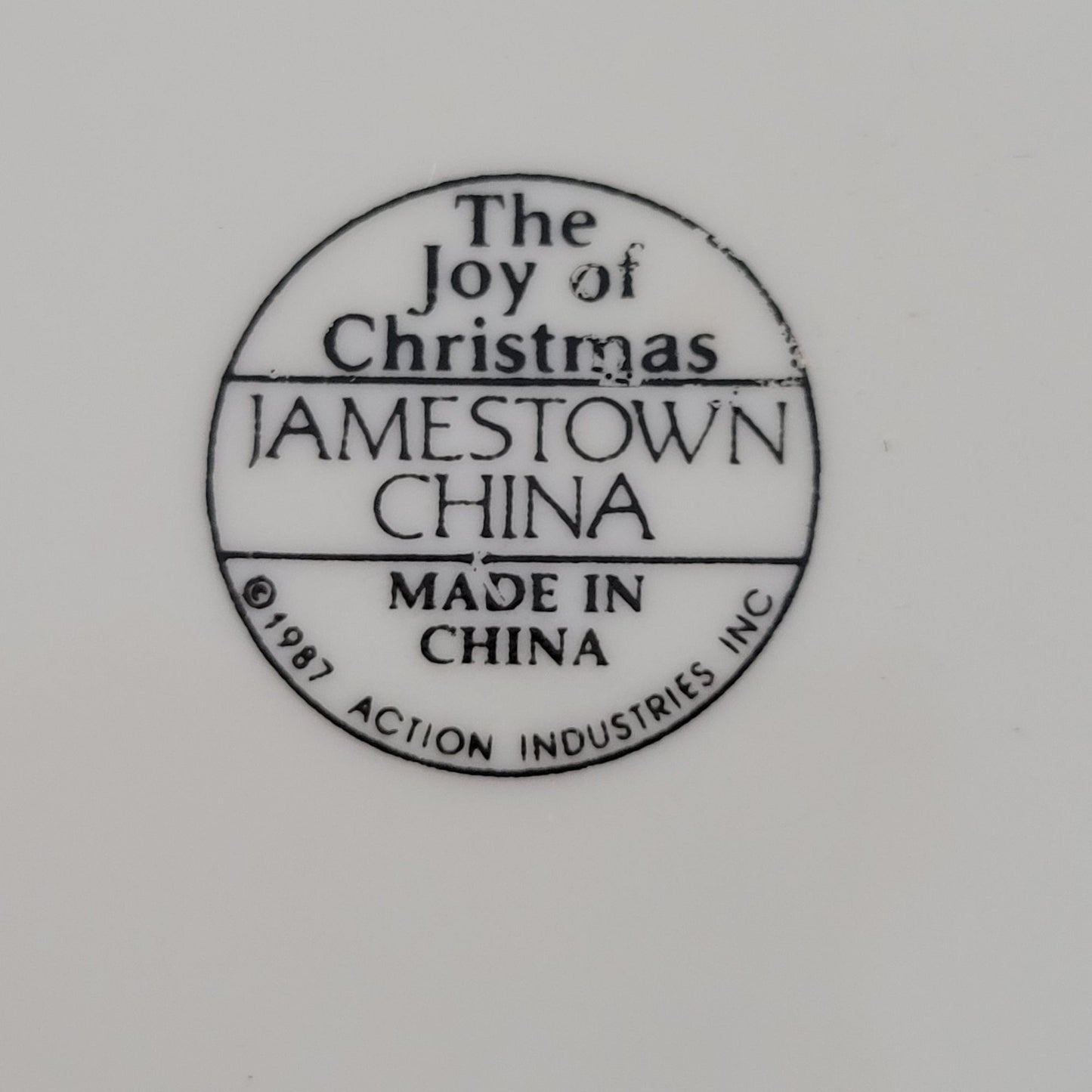 Jamestown The Joy of Christmas Cup & Saucer, 2 Sets