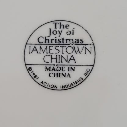 Jamestown The Joy of Christmas Cup & Saucer, 2 Sets