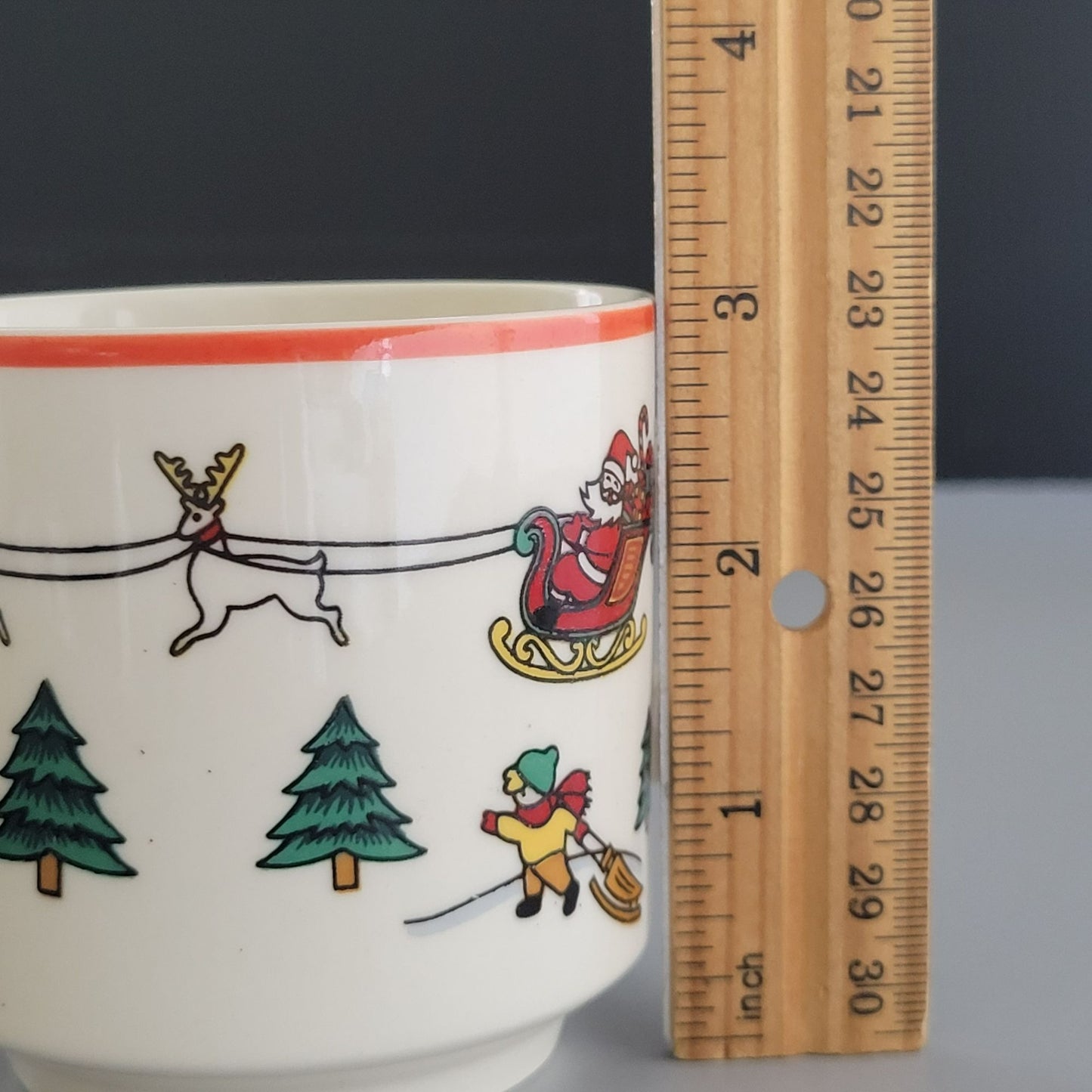 Jamestown The Joy of Christmas Cup & Saucer, 2 Sets