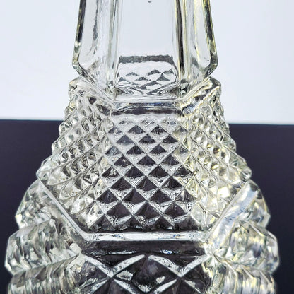 Anchor Hocking Wexford Decanter & Stopper, USA Made