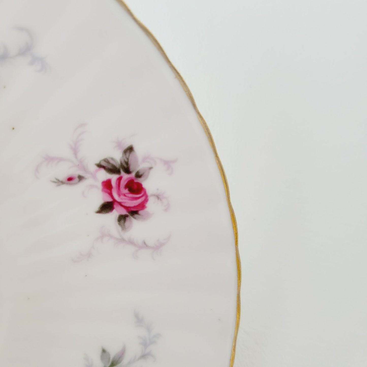 Princess House Windsor Rose Teacup & Saucer, 2 Sets