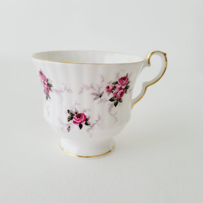 Princess House Windsor Rose Teacup & Saucer, 2 Sets