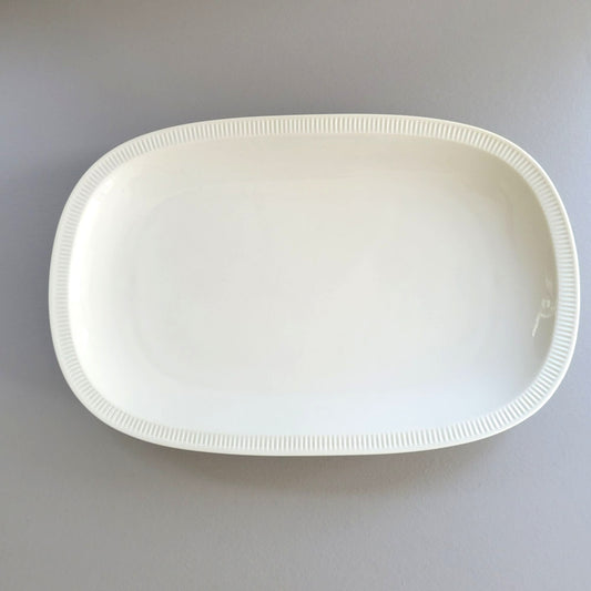 Arzberg Athena White 12" Serving Platter, c.1968-90 Germany