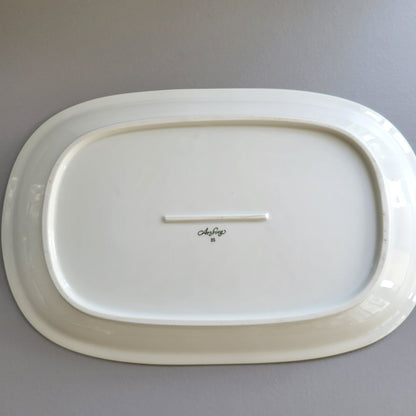 Arzberg Athena White 12" Serving Platter, c.1968-90 Germany