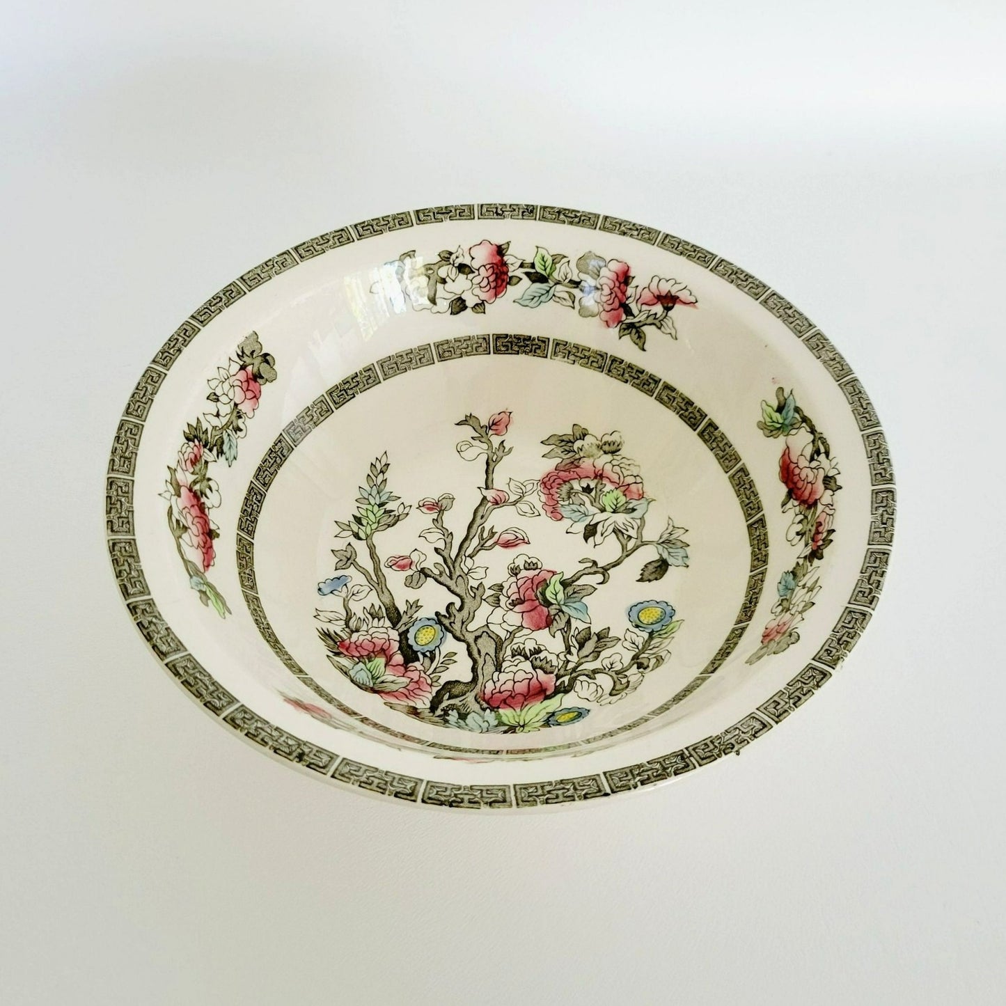 Johnson Bros Indian Tree Round Serving Bowl, c.1979-82 England