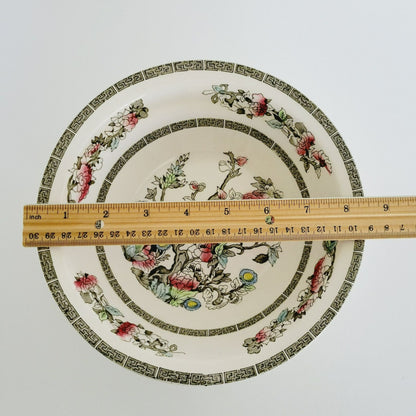 Johnson Bros Indian Tree Round Serving Bowl, c.1979-82 England