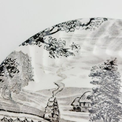 Staffordshire Yorkshire Bread Plate Set of 2, Made in England