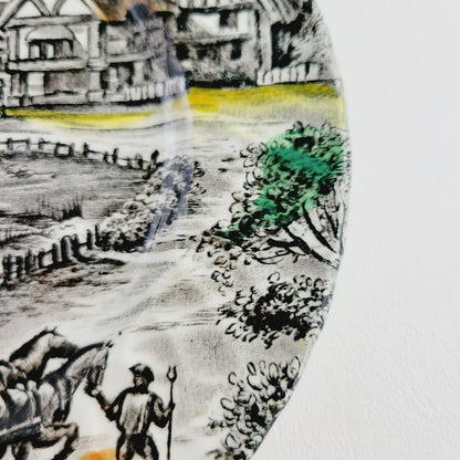 Staffordshire Yorkshire Bread Plate Set of 2, Made in England