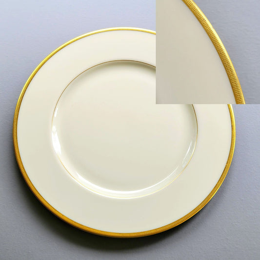 Lenox Tuxedo Dinner Plate, Presidential Collection, USA Made