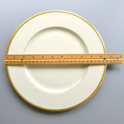 Lenox Tuxedo Dinner Plate, Presidential Collection, USA Made