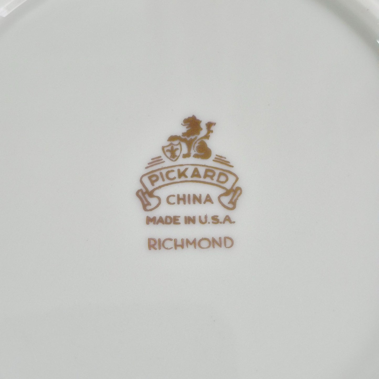 Pickard "Richmond" Bread Plate, Set of 2, USA Made
