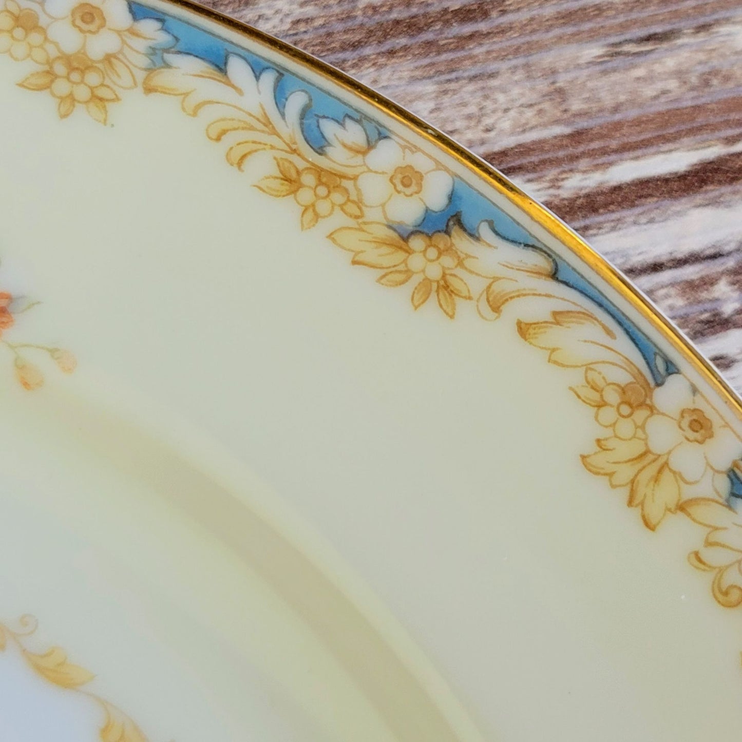 Rose China RO1 Salad Plate, Set of 2, c.1945-48 Occupied Japan