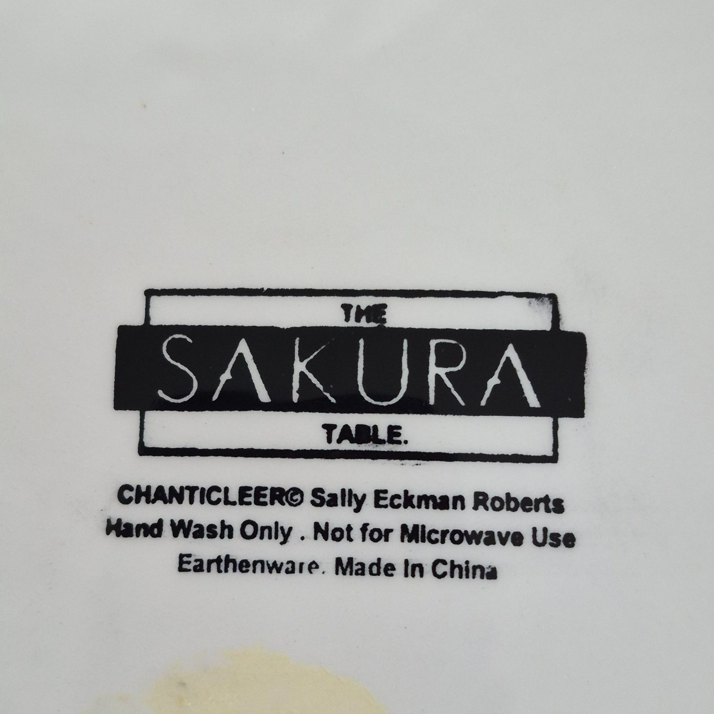 Sakura "Chanticleer" Rooster 16" Round Platter