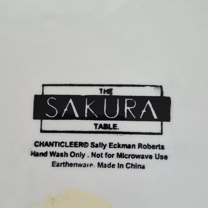 Sakura "Chanticleer" Rooster 16" Round Platter