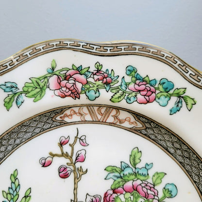 Antique Coalport Indian Tree Dinner Plate, c.1891-1920 England