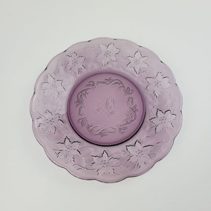 Princes House Fantasia Amethyst Crystal Salad Plate