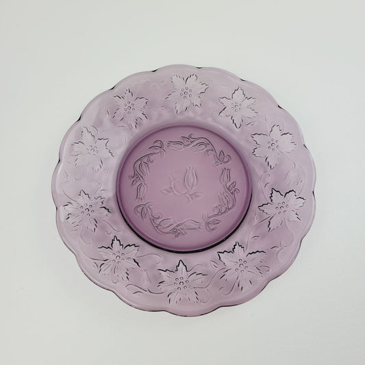Princes House Fantasia Amethyst Crystal Salad Plate