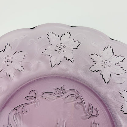 Princes House Fantasia Amethyst Crystal Salad Plate