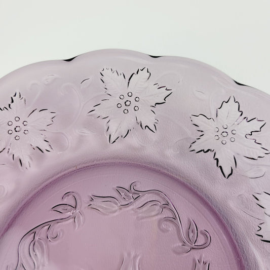 Princes House Fantasia Amethyst Crystal Salad Plate