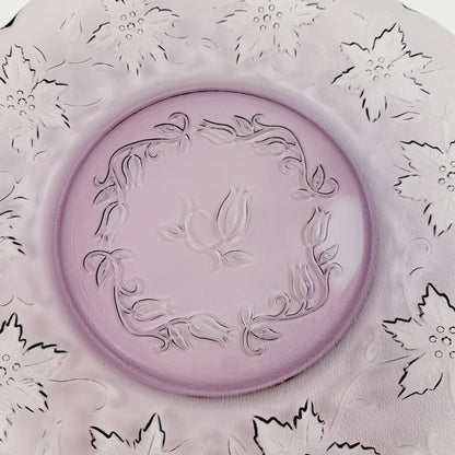 Princes House Fantasia Amethyst Crystal Salad Plate
