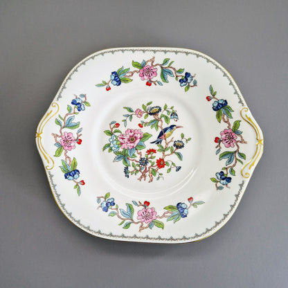Aynsley "Pembroke" Square Cake Plate, c.1968-2015 England