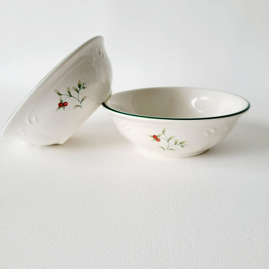 Pfaltzgraff Winterberry Cereal Bowls, Set of 2