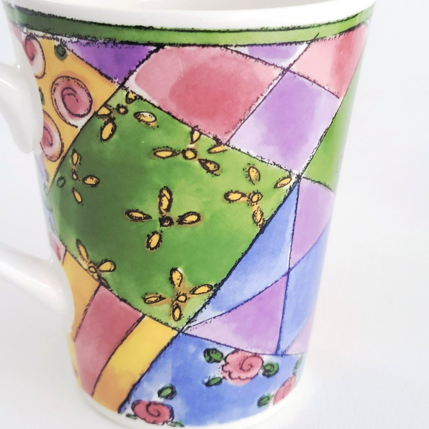 Sango The Sweet Shoppe Lemon Meringue Coffee Mug, Set of 2, c.1999-2002